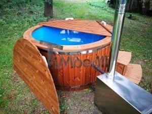 Fiberglass Outdoor Spa With External Burner 15