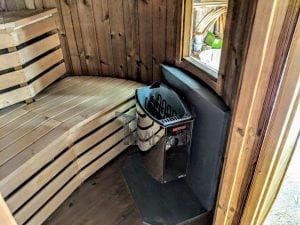 Outdoor Sauna For Limited Garden Space (16)