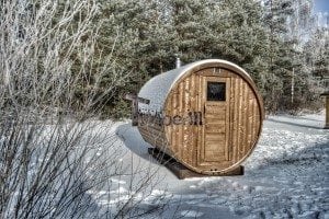 Outdoor barrel sauna 4