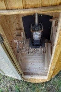 Wooden vertical sauna Harvia 12